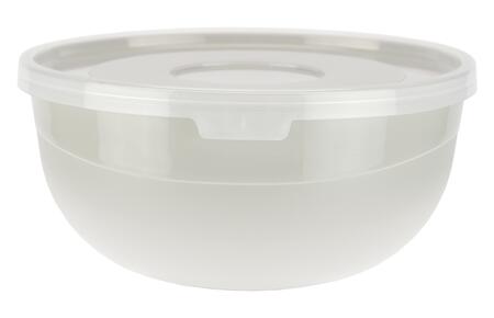 Миска с крышкой, 0,7 л, серо-бежевая, 14 x 14 x 7, 91311, RAVI Decor (91311 GB)