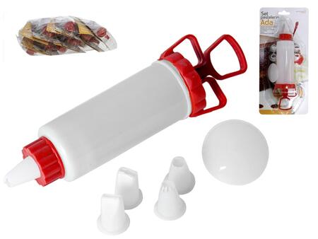 Кондитерский набор для декорирования, пластик, 21.00 x 6.00 x 5.00, KITCHEN&GO (8430540326872)