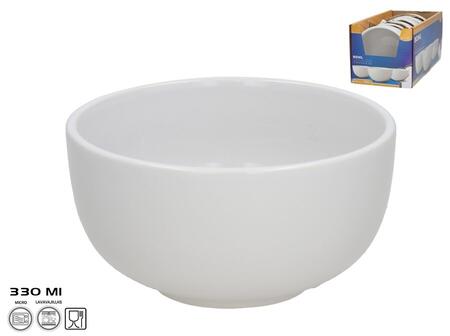 Миска 11,5x6,5 см 330 мл белая, KITCHEN&GO (8445393406237)
