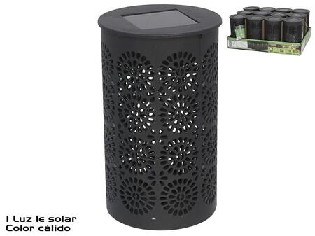 Солнечная лампа, 1 LED, 7.60 x 7.60 x 13.50, GARDEN ENJOY (8445393423272)