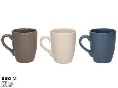 Кружка Ladano 11 см, 360 мл, 8,7x12x11 см, KITCHEN&GO (8445393414157)