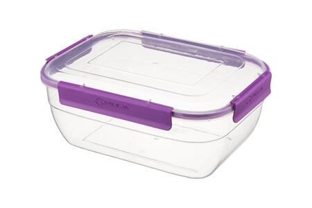 Taisnstūra pārtikas uzglabāšanas trauks, 2.2L, 22,7 x 17,2 x 9,4 cm, 39691, GALICJA (39691)