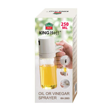 Eļļas un etiķa izsmidzinātājs, 250 ml, stikls, KINGHOFF KH 2005 (KH 2005)