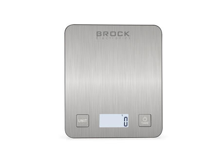 Кухонные весы BROCK SKS 1009 со светодиодным дисплеем max 5kg (SKS 1009)