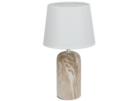 Керамическая настольная лампа Lur, 17.00 × 17.00 × 31.00 см, DECORLIFE (8445393428932)