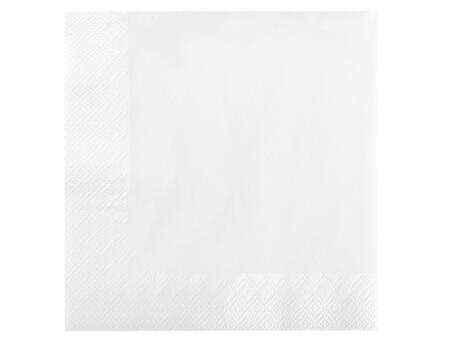 ELEGANCE salvetes, 20 gab., baltas, 16.5 x 16.5 x 2.3, 20394, RAVI Decor (20394)