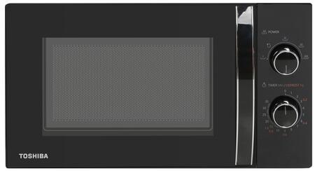 Микроволновая печь Toshiba MW MM20PBK, 20 л, с механическим управлением, мощностью 800 Вт (MW MM20PBK)