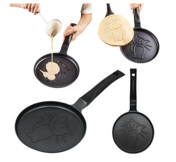 Pankūku panna ar kaķēna rakstu, alumīnija, ar nepiedegošu pārklājumu, Ø18 cm, KB 7973, Klausberg (KB 7973)