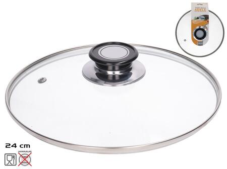 Pannas vāks 24 cm, 5 x 24 x 24cm, KITCHEN&GO (8430540704496)