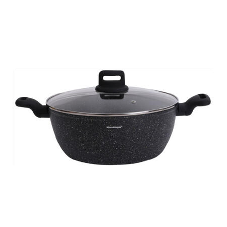 Katls, melns marmors, Ø28cm, 5.71L, KB 7672, Klausberg (KB 7672)