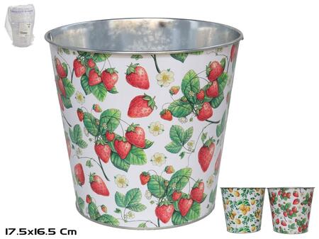 Оцинкованное ведро 17,5x16,5x13 см, GARDEN ENJOY (8445393415079)