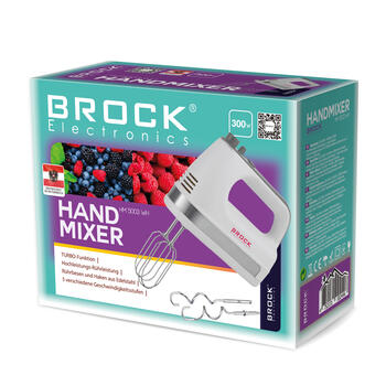 Миксер BROCK HM 5003 WH 300 Вт (HM 5003 WH)