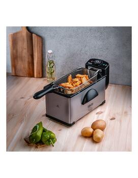 Фритюрница Oliver Voltz 55RP51980P, 2000W, 3L. Съемный контейнер, крышка и фильтр, нержавеющая сталь (55RP51980P)
