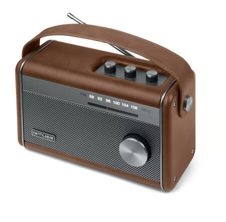 Переносной FM-радиоприёмник с Bluetooth, перезаряжаемый аккумулятор 1500мАч, M 098 BR, MUSE (M 098 BR)