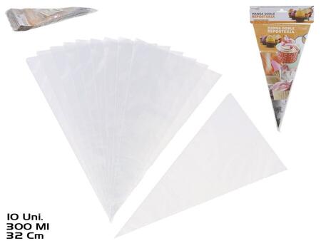 Кондитерские мешки-дозаторы, 10 шт. x 300 мл, 36x19x1 см, KITCHEN&GO (8430540691574)