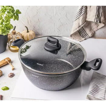 Katls, melns marmors, Ø28cm, 5.71L, KB 7672, Klausberg (KB 7672)