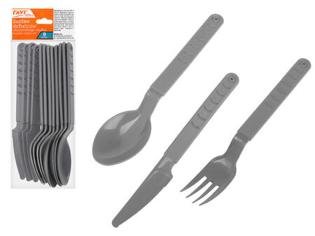 Atkārtoti lietojamu galda piederumu komplekts, 9 gab., 3 x 10 x 26, 50267, Simple Solution (50267)