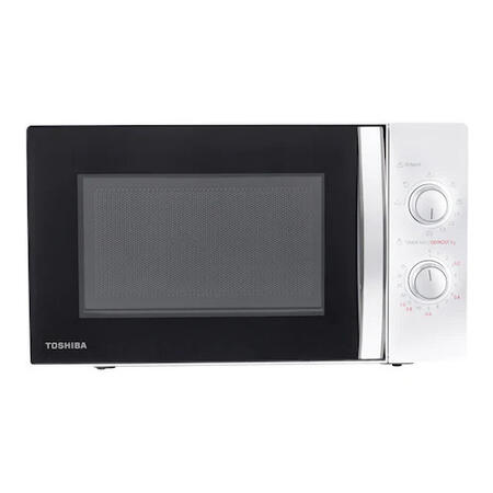 Микроволновая печь Toshiba MWP MG20PWH, 20 л, 700 Вт, с механической панелью управления, 5 уровнями (MWP MG20PWH)