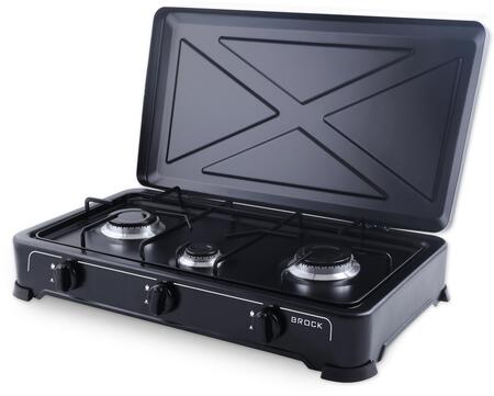 Газовая плита с тремя конфорками BROCK GS 2003 BK (GS 2003 BK)