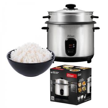 Zilan ZLN 9570 2-in-1 rīsu vārāmais katls, 1,5L tilpums, 500 W* (ZLN 9570)