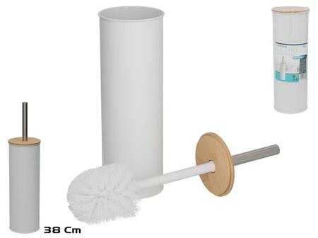 Держатель для туалетной щетки со стальной ручкой, 9.50 x 9.50 x 38.00, BATH&GO (8445393384900)