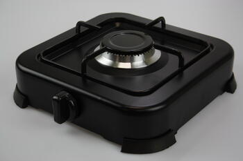 Газовая плита одноконфорочная, черная BROCK GS 2001 BK (GS 2001 BK)