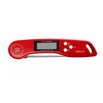 Elektroniskais virtuves termometrs, sarkans, KH 1670, Kinghoff (KH 1670)
