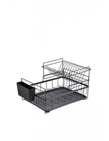 Rosberg 5R53000PBL, Trauku žāvētājs, 2 līmeņi, 45x32,5x27,3 cm, Melns (5R53000PBL)