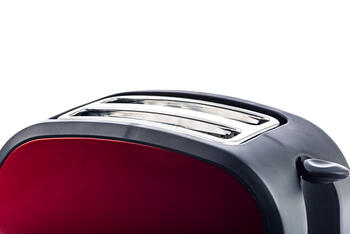 Большой тостер BROCK BT 1002 RD, 800 Вт, красный (BT 1002 RD)