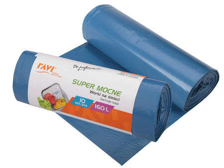 Мешки для мусора LDPE 160 л, 100 x 130 см, 10 шт., 26.5 x 7 x 7, 00747, Simple Solution (00747)