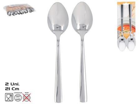 Столовая ложка x2, 2 x 4,5 x 21 см, KITCHEN&GO (8445393384528)