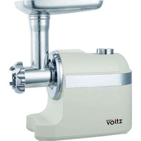 Мясорубка Oliver Voltz 5OV51991FW, 1800W, 2 скорости, функция реверса, насадка для томатов, кремовый (5OV51991FW)