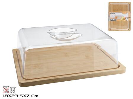 Siera trauks, 23,5 x 18 x 7 cm, bambuss, KITCHEN&GO (8445393407661)