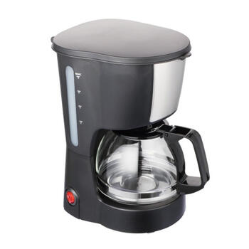 Кофеварка, 600W, 0.6L, Чёрный, 555R51170F, Rosberg (555R51170F)