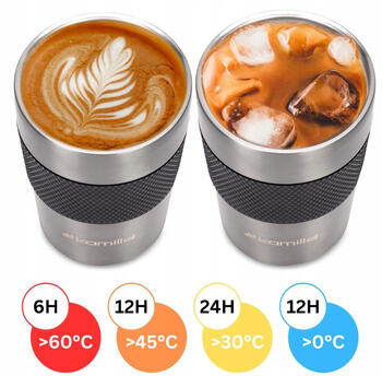 Termokrūze 360 ml (tumši pelēka), 2150, KAMILLE (2150)