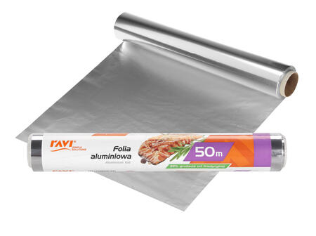 Алюминиевая фольга 50 м x 29 см в рулоне, 30 x 4.5 x 4.5, 00182, Simple Solution (00182)