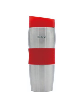 Termokrūze, 380ml , dubultsienu, nerūsējošā tērauda Rosberg R52011C (55R52011CR)