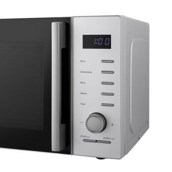 Микроволновая печь Daewoo KOR 25RBS, цифровое управление, 25 л, 850 Вт, 5 уровней мощности (KOR 25RBS)