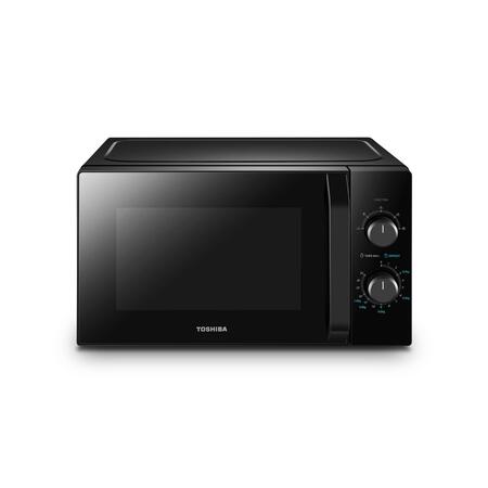 Микроволновая печь Toshiba MW2 MM20PBK, 20 л, с механическим управлением, мощностью 800 Вт (MW2 MM20PBK)
