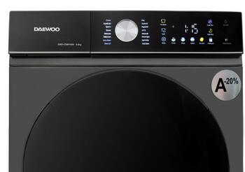 Стиральная машина Daewoo DWD CS8014SK, 8 кг, инверторный двигатель, 1400 об/мин, класс A, 16 програм (DWD CS8014SK)