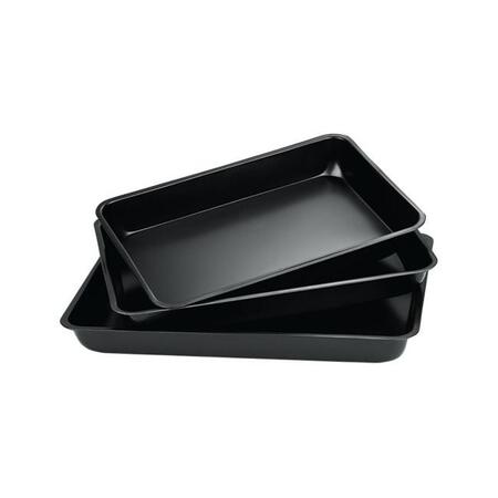 Набор противней, 3шт. 37x26x4 cm, 34x24x4 cm, 31.5x 21.5x 4cm KH 4199 (KH 4199)