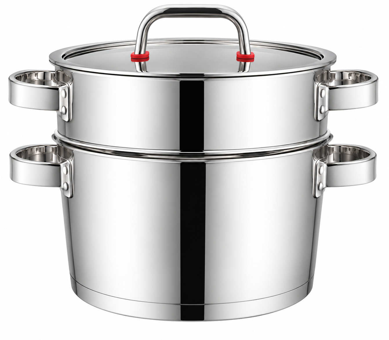 Tvaicēšanas katls, 3 daļas, 3.2L, Ø20 × 11.5 cm, 90107, SIERRA (90107)