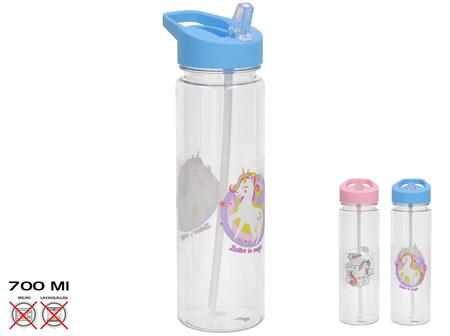 Бутылка Fanny 700 мл, 2 ассортимента, 7x9x25 см, SUMMER ENJOY (8445393555201)