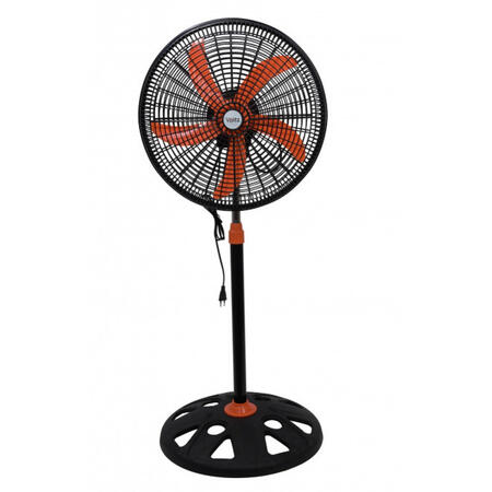 Ventilators, 50W, 3 ātrumi, melns ar oranžu, diam 40cm 51760N18BO, Oliver Voltz* (51760N18BO)