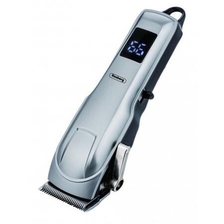Перезаряжаемая машинка для стрижки Rosberg 555R51810Q, 5 Вт, DC 3.7V 1200mAh, зарядка через USB, сер (555R51810Q)