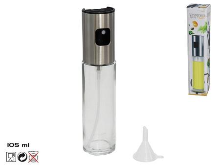 Etiķa smidzināma pudele 105 ml, 18,5 x 4,1 x 4,1 cm, KITCHEN&GO (8445393133966)