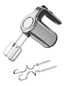Миксер Voltz OV51110H, 300 Вт, 5 скоростей, черный с нержавеющей сталью (555V51110H)