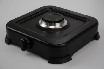 Газовая плита одноконфорочная, черная BROCK GS 2001 BK (GS 2001 BK)