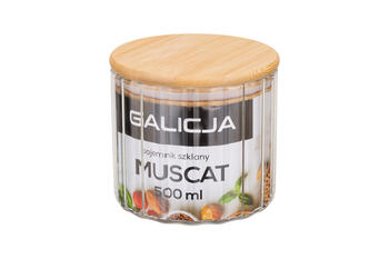 Stikla trauks, 0.5L, 10 x 10 x 9,2 cm, 49393, GALICJA (49393)