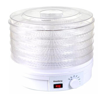 Pārtikas žāvētājs, 5 paplātes 350W KB 7567, Klausberg (KB 7567)